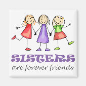 Schwestern sind für immer magnet (Vorne)