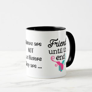 Schwestern sind nicht gerade tasse