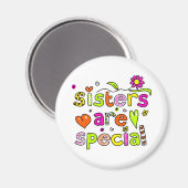 Schwestern sind Sonderaktionen Magnet (Vorderseite/Rückseite)