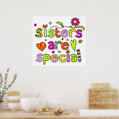 Schwestern sind Sonderaktionen Poster (Küche)