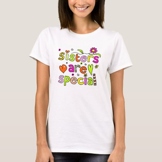 Schwestern sind speziell T-Shirt (Vorderseite)