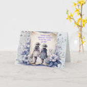 Schwestern sind verschiedene Blume aus demselben G Karte (Gelbe Blume)