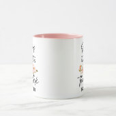 Schwestern sind wie Fatthights, die sie zusammenkl Tasse (Zentrum)