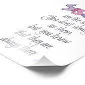 Schwestern sind wie Sterne Fotodruck (Ecke)