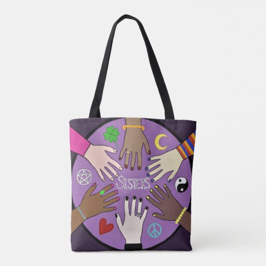 Schwestern Tasche (Rückseite)