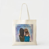 Schwestern und beste Freunde Tragetasche (Vorne)
