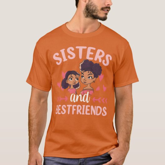 Schwestern und Freunde der Freundschaft Sister Fri T-Shirt (Vorderseite)