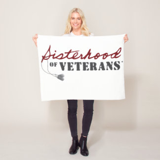 Schwestern von Veteranen Militär Stolz Design Fleecedecke