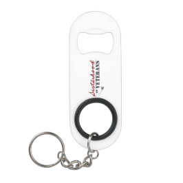 Schwestern von Veteranen Militär Stolz Design Mini Flaschenöffner