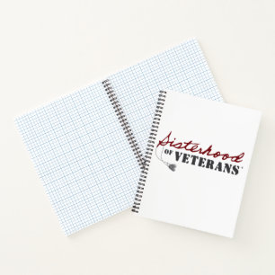 Schwestern von Veteranen Militär Stolz Design Notizblock