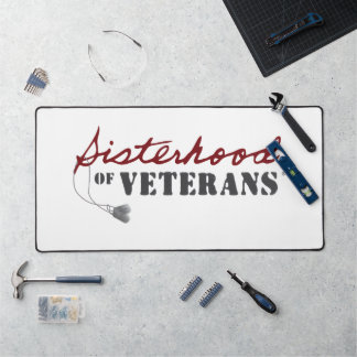 Schwestern von Veteranen Militär Stolz Design Schreibtischunterlage