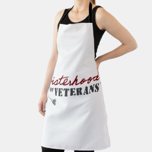 Schwestern von Veteranen Militär Stolz Design Schürze