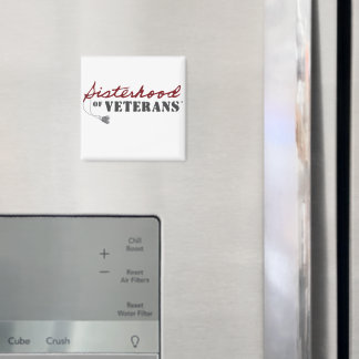 Schwestern von Veterans Military Pride Design Magnet