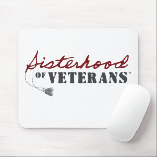 Schwestern von Veterans Military Pride Design Mousepad