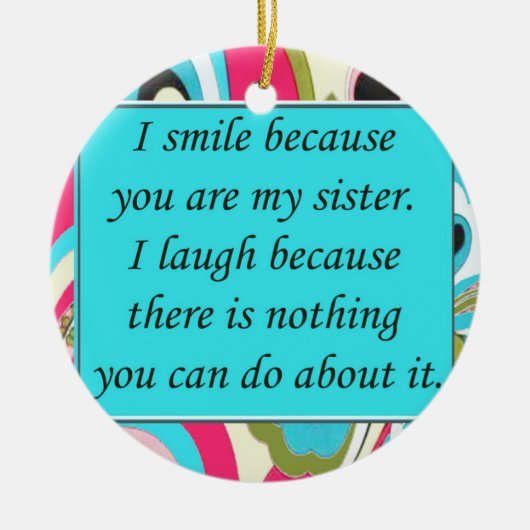 Schwestern, Weihnachtsschmuck (Vorne)