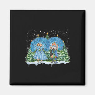 Schwestern Weiße Weihnachten Film 1954 Xmas Schnee Magnet
