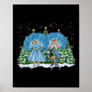 Schwestern Weiße Weihnachten Film 1954 Xmas Schnee Poster