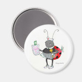 Schwesternbitzmagnet Magnet (Vorderseite/Rückseite)