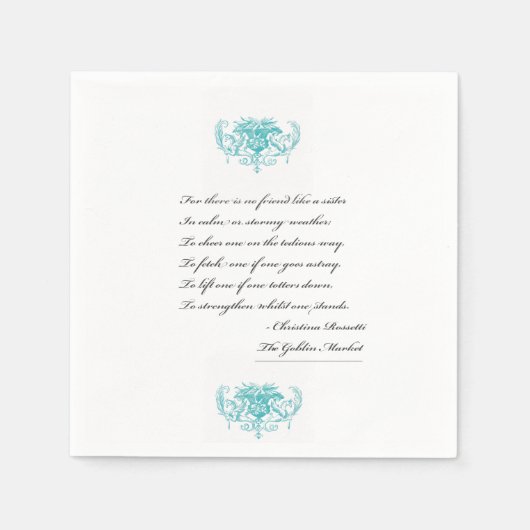 Schwesterncocktail Serviette (Vorderseite)