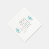 Schwesterncocktail Serviette (Ecke)