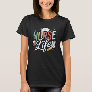 Schwesternleben Krankenpflege schätzen Pflege T-Shirt