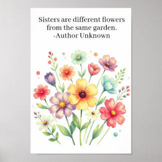 Schwesternposter-Kunstprint Poster