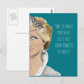 Schwesternreihe Diana Postkarte (Vorne/Hinten)