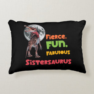 Schwesternsaurus Matching Schwestern Dino Squad De Dekokissen