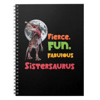 Schwesternsaurus Matching Schwestern Dino Squad De Notizblock