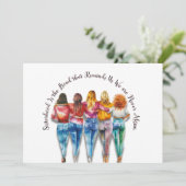 Schwesternschaft Einladung (Stehend Vorderseite)