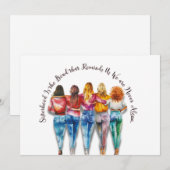 Schwesternschaft Einladung (Vorne/Hinten)