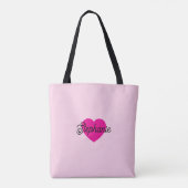 Schwesternschafts-Rush-Woche Essentials Cute Bow T Tasche (Rückseite)