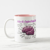Schwesternschülerin-Geschenke Zweifarbige Tasse (Links)