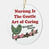 Schwesternschülerin Keramikornament (Links)