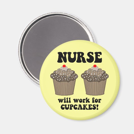 Schwesternschwester Magnet (Vorderseite/Rückseite)