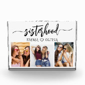 Schwesternschwestern 3 Foto Collage Keepake Gesche (Vorderseite)