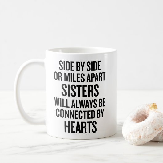 Schwesternverbindung Kaffeetasse (Mit Donut)