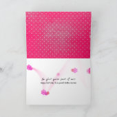 Schwesterpolka zum Geburtstag Karte (Innenseite)