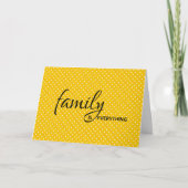 Schwesterpolka zum Geburtstag Karte (Vorderseite)