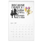 Schwesterschaft Kalender (Mär 2027)