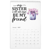 Schwesterschaft Kalender (Jan 2027)