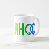 SCHWESTERSCHAFT Wordmark Tasse Regenbogen (VorderseiteRechts)