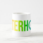 SCHWESTERSCHAFT Wordmark Tasse Regenbogen (Mittel)