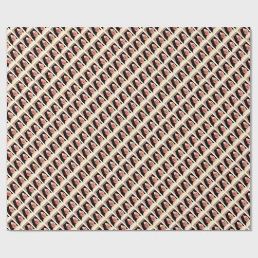 Schwesterschwester Geschenkpapier (Flach)