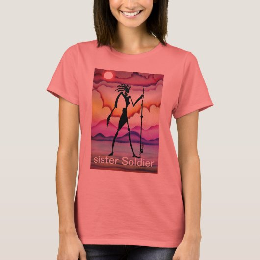Schwestersoldat T-Shirt (Vorderseite)