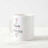 Schwesterteam Kaffeetasse (Vorderseite Links)