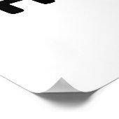 SCHWETTEN FÜR DIE WÄDE POSTER (Ecke)