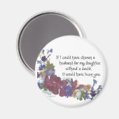 Schwiegergeschenk Magnet (Vorderseite/Rückseite)