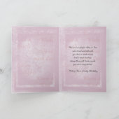 Schwiegerkarte mit Tulpen Karte (Innenseite)