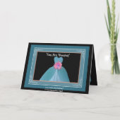 Schwiegerminister als Einladung zu AQUAMARINEM BLA (Rückseite)